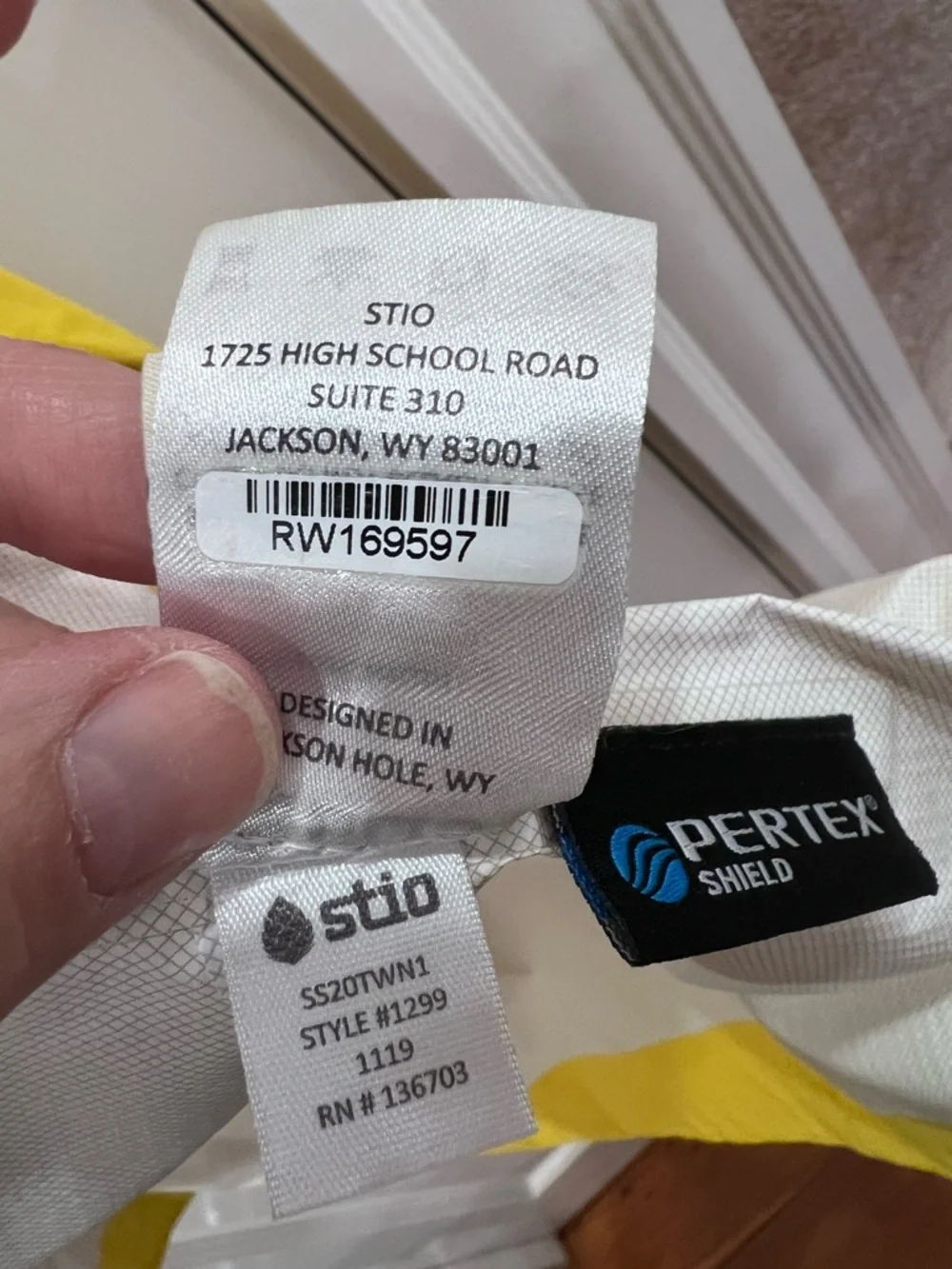 Stio Modis Rain Trench - Women’s Large Yellow - Picture 14 of 14